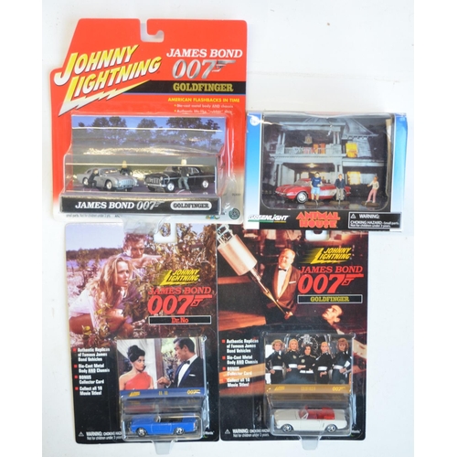 242 - Four factory sealed/un-opened 1/64 scale diecast movie/TV related diecast models/model sets to inclu... 