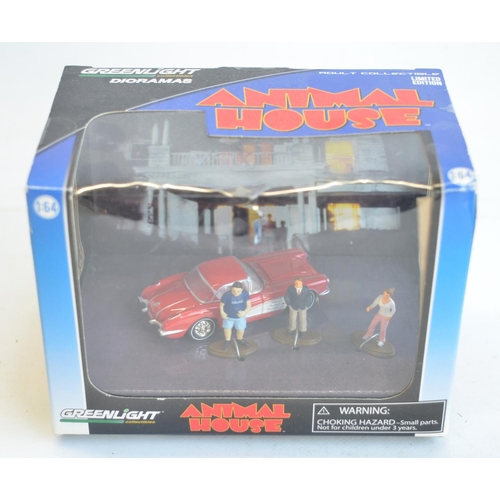 242 - Four factory sealed/un-opened 1/64 scale diecast movie/TV related diecast models/model sets to inclu... 