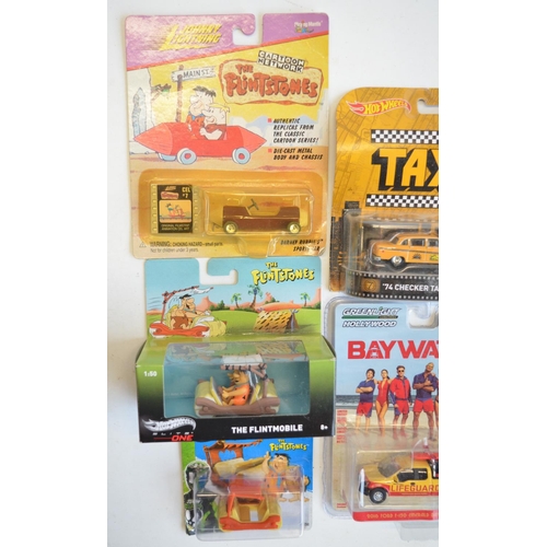 243 - Eleven mostly 1/64 scale factory sealed diecast model vehicles from Greenlight (to include limited e... 