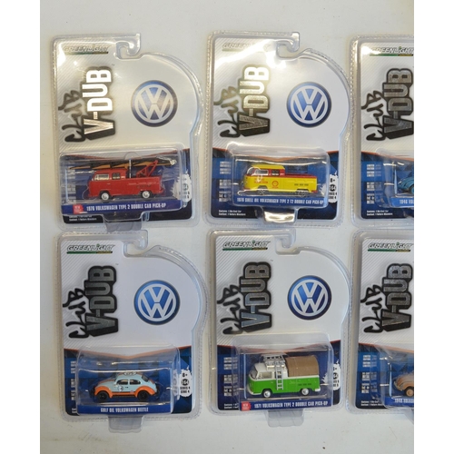 244 - Thirteen boxed/factory sealed 1/64 scale diecast model vehicles and accessory sets to include limite... 