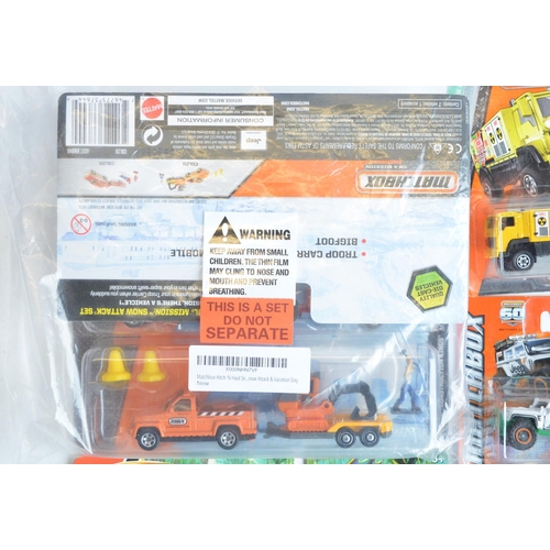 250 - Twenty five boxed factory sealed Matchbox vehicles, mostly from the MBX Explorers range to include H... 