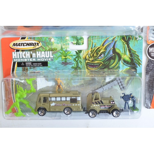 250 - Twenty five boxed factory sealed Matchbox vehicles, mostly from the MBX Explorers range to include H... 