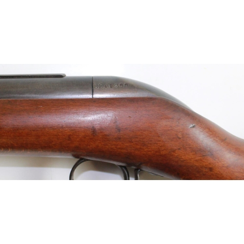 554 - .177 break barrel air rifle, no visible makers name. (possibly cadet) Serial number CC08299. Barrel ... 