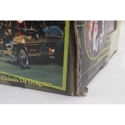 332 - Joy Ride The Munsters - boxed 1:18 scale model The Munster Dragula, appears Mint in good box with li... 