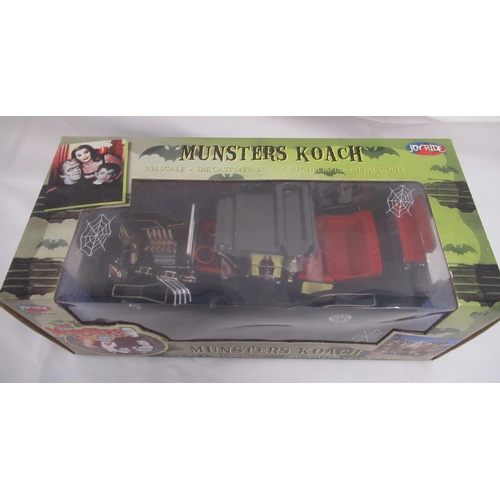 333 - Joy Ride The Munsters - boxed 1:18 scale model, The Munster Koach, appears Mint in Good box with lig... 