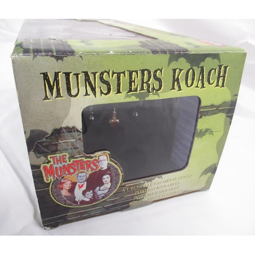 333 - Joy Ride The Munsters - boxed 1:18 scale model, The Munster Koach, appears Mint in Good box with lig... 