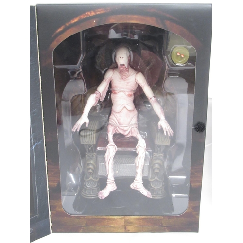 339 - NECA Guillermo Del Toro Signature Collection 02 Pale Man, 03 Ofelia, 04 The Faun & 05 Amphibian Man,... 