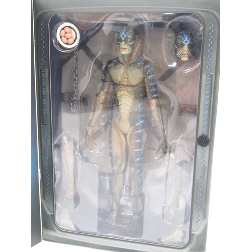 339 - NECA Guillermo Del Toro Signature Collection 02 Pale Man, 03 Ofelia, 04 The Faun & 05 Amphibian Man,... 