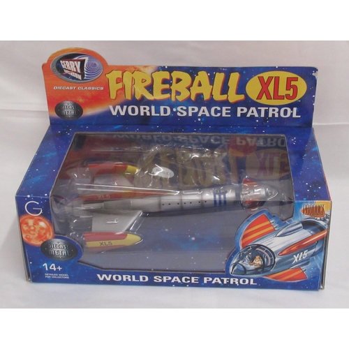 347 - Product Enterprise Gerry Anderson Die Cast Metal Fireball XL5 World Space Patrol. Conditions general... 