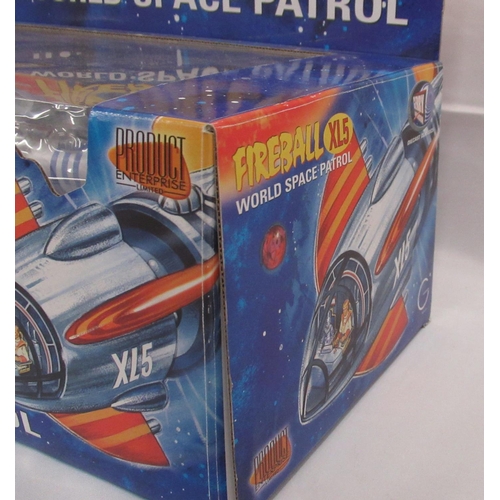 347 - Product Enterprise Gerry Anderson Die Cast Metal Fireball XL5 World Space Patrol. Conditions general... 