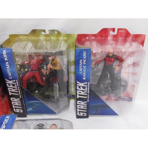 350 - Star Trek - Playmates Classic Star Trek Classic Collector Figure Set Limited Edition No. 010193, box... 