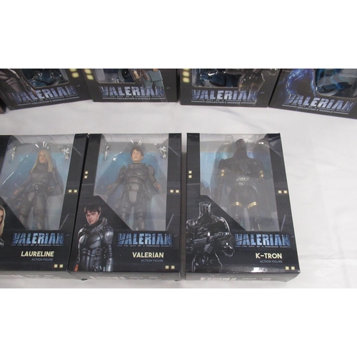 352 - Valerian - 3 NECA boxed Valerian action figures, boxes still sealed and in overall good condition & ... 