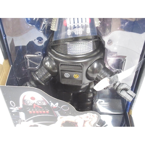 354 - Forbidden Planet Light & Sound Walking Robby the Robot by Goldlok, in original box which is in overa... 