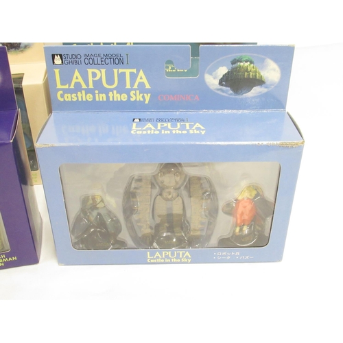 359 - 8 Cominica Studio Ghibli Image Model Collection sets, to inc. Laputa Castle in the Sky, Spirited Awa... 