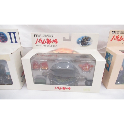 359 - 8 Cominica Studio Ghibli Image Model Collection sets, to inc. Laputa Castle in the Sky, Spirited Awa... 