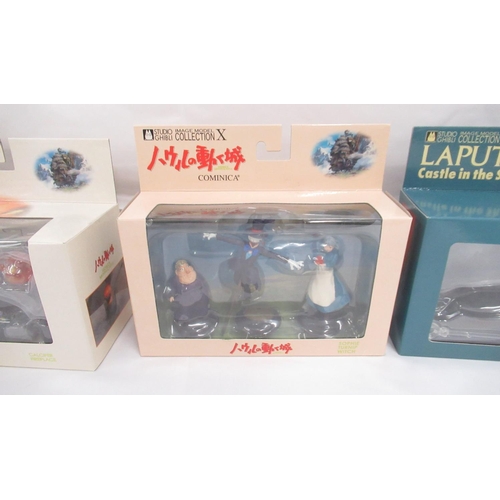 359 - 8 Cominica Studio Ghibli Image Model Collection sets, to inc. Laputa Castle in the Sky, Spirited Awa... 