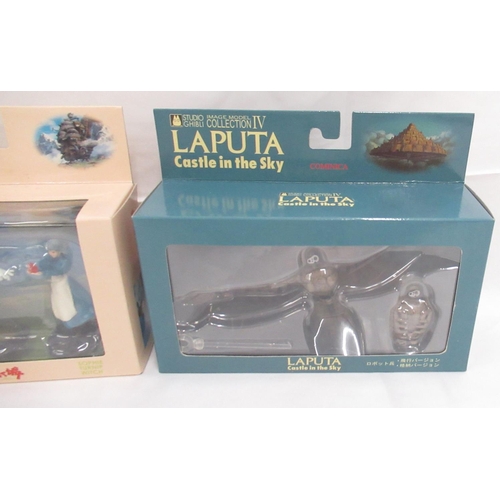 359 - 8 Cominica Studio Ghibli Image Model Collection sets, to inc. Laputa Castle in the Sky, Spirited Awa... 