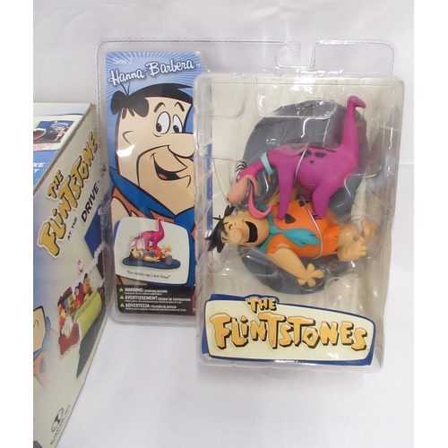 373 - The Flintstones - McFarlane Toys 'The Flintstones at the Drive-In', 'Fred Flintstone in Cruiser', 'F... 