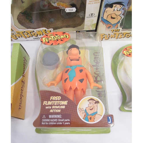 373 - The Flintstones - McFarlane Toys 'The Flintstones at the Drive-In', 'Fred Flintstone in Cruiser', 'F... 