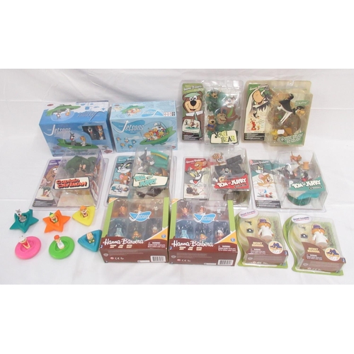 374 - Hanna-Barbera - assorted collection of plastic figures and figurines from McFarlane Toys, Polar Toys... 