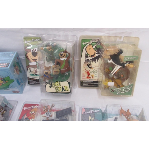 374 - Hanna-Barbera - assorted collection of plastic figures and figurines from McFarlane Toys, Polar Toys... 