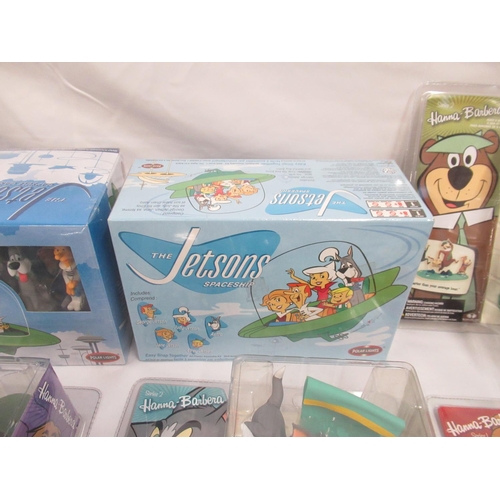 374 - Hanna-Barbera - assorted collection of plastic figures and figurines from McFarlane Toys, Polar Toys... 