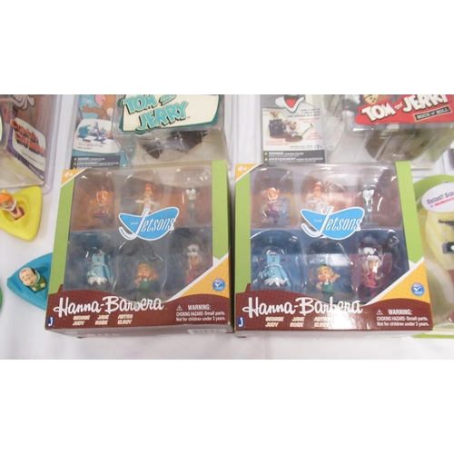 374 - Hanna-Barbera - assorted collection of plastic figures and figurines from McFarlane Toys, Polar Toys... 