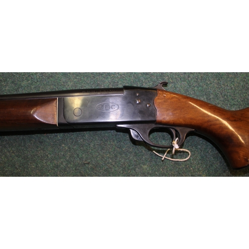 587 - .410 CBC (Companhia Brasileira De Cartuchos) single barrel hammer ejector shotgun, barrel length 28