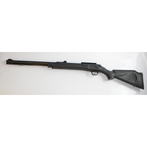 572 - Thompson/Center. Modern Muzzle loading Rifle from  Springfield MA. 50cal. Black powder only. Black s... 