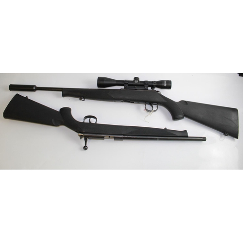 573 - Puma Bolt Action 22cal Rifle with Sport HD scope and Wildcat Moderator. Serial number1051026. Puma 2... 