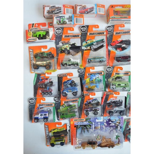 251 - Forty one boxed Matchbox vehicles, mostly blister pack models and mostly from the MBX Explorers rang... 