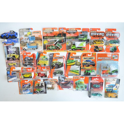 254 - Twenty two boxed and factory sealed mostly Matchbox diecast vehicles to include 3x Working Rigs, 2x ... 