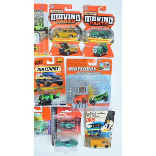 254 - Twenty two boxed and factory sealed mostly Matchbox diecast vehicles to include 3x Working Rigs, 2x ... 