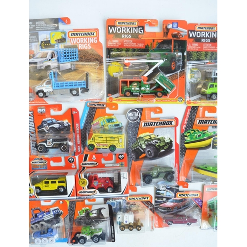 254 - Twenty two boxed and factory sealed mostly Matchbox diecast vehicles to include 3x Working Rigs, 2x ... 