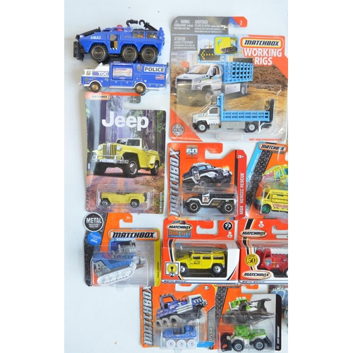 254 - Twenty two boxed and factory sealed mostly Matchbox diecast vehicles to include 3x Working Rigs, 2x ... 