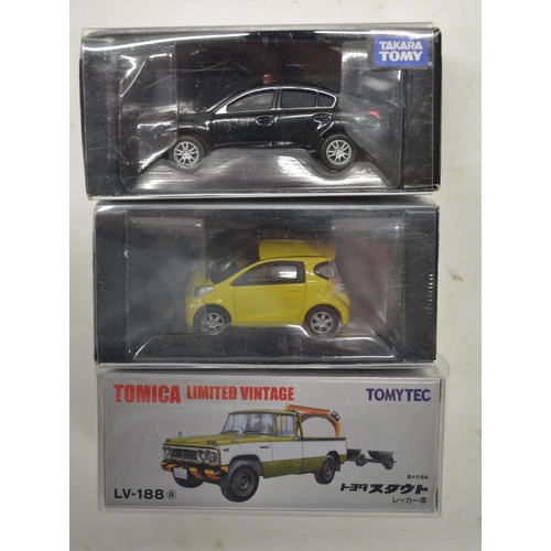 270 - Thirty boxed diecast small scale models from Takara Tomy, all Japanese imports to include an event m... 