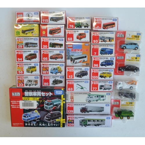 271 - Thirty boxed diecast model vehicles/sets from Takara Tomy, all Japanese imports to include a Takara ... 