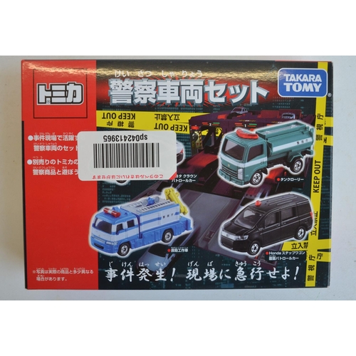 271 - Thirty boxed diecast model vehicles/sets from Takara Tomy, all Japanese imports to include a Takara ... 