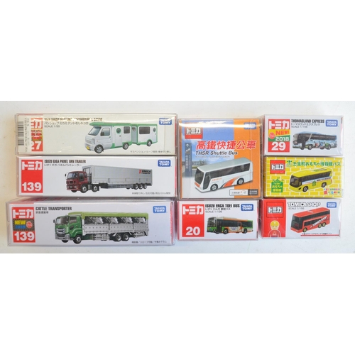 271 - Thirty boxed diecast model vehicles/sets from Takara Tomy, all Japanese imports to include a Takara ... 