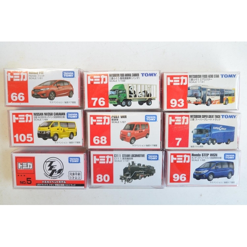 271 - Thirty boxed diecast model vehicles/sets from Takara Tomy, all Japanese imports to include a Takara ... 