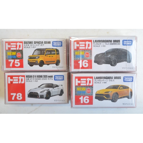 273 - Twenty two boxed diecast model vehicles from Takara Tomy, all Japanese imports to include 5x Premium... 