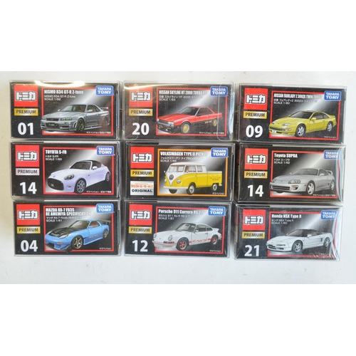 274 - Eighteen boxed diecast Premium series model cars from Takara Tomy, all Japanese imports to include 2... 