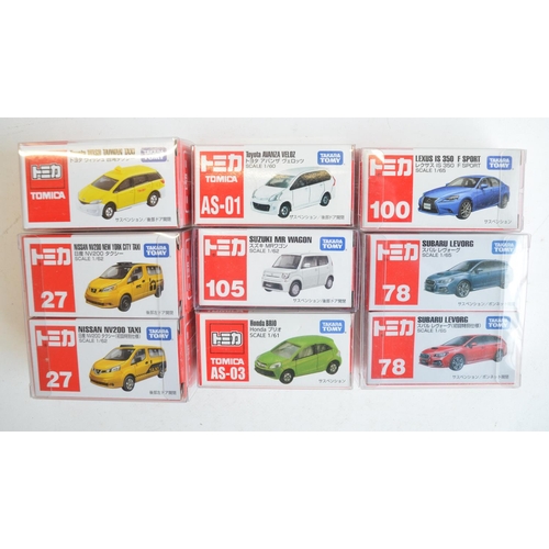 275 - Thirty boxed diecast model vehicles/sets from Takara Tomy, all Japanese imports to include Police ve... 