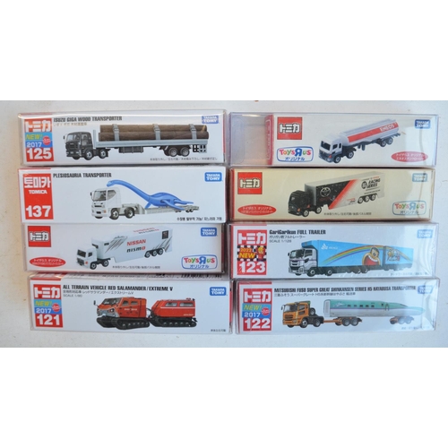 278 - Thirty boxed Japanese imported diecast vehicle model/sets from Takara Tomy to include trains, limous... 