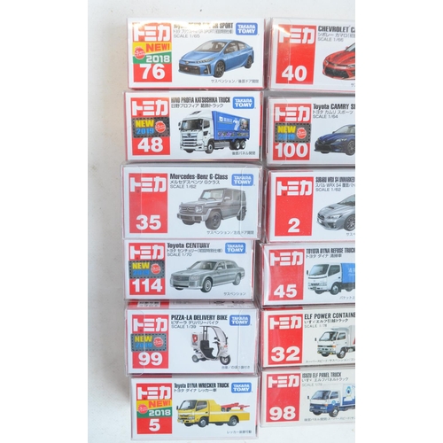 283 - Thirty boxed Japanese imported small scale diecast models from Takara Tomy to include buses, unmarke... 