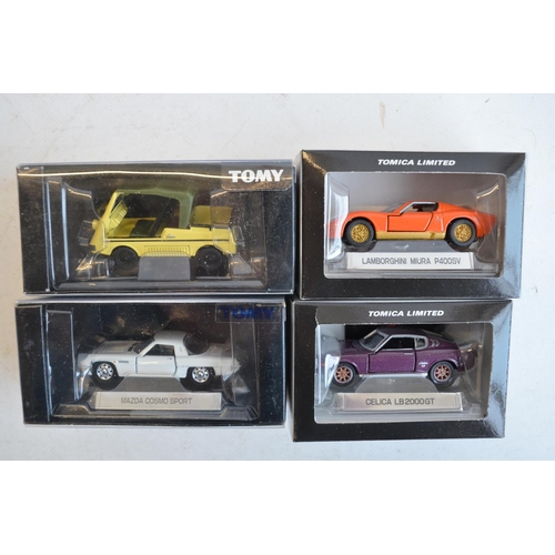 284 - Thirty boxed Japanese imported small scale diecast models from Takara Tomy to include 4 vehicle mult... 