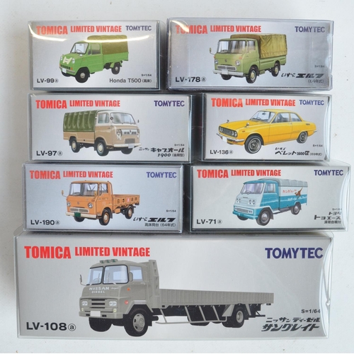 291 - Seventeen boxed Japanese imported 1/64 scale diecast Tomica Limited Vintage models. Models appear mi... 