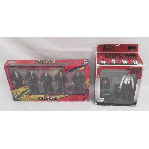 384 - Reservoir Dogs - NECA Reel Toys Reservoir Dogs 5 figure box set, box has some wear, figures appear n... 