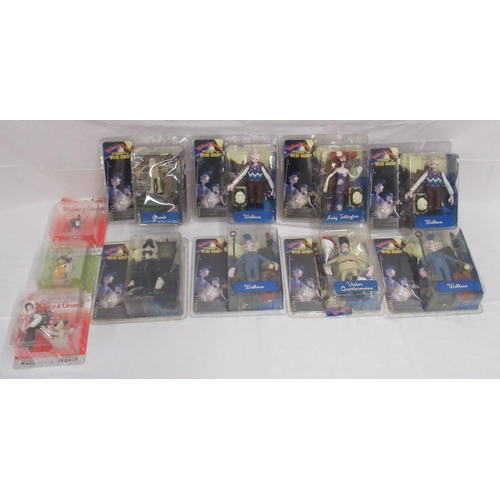 391 - Wallace and Gromit - 8 assorted McFarlane Toys Wallace and Gromit ' The Curse Of The Were-Rabbit ' p... 