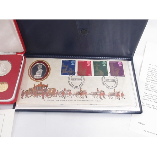 409 - Franklin Mint - 1981 Proof Coinage of Barbados with COA, Republic of the Philippines 1980 Proof Set ... 